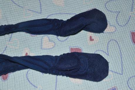 Oteplené - froté bavlněné punčošky, 92