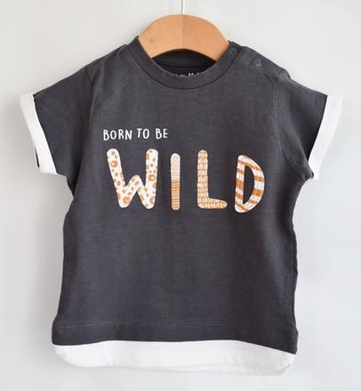 Tričko vel. 12 - 18 m, nutmeg,86