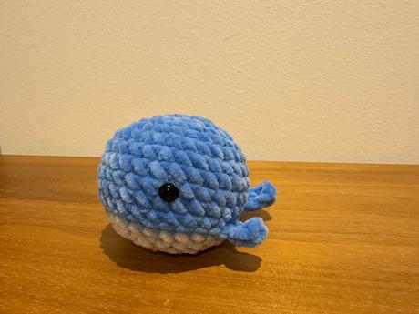 Hačkovaná velryba malá, 