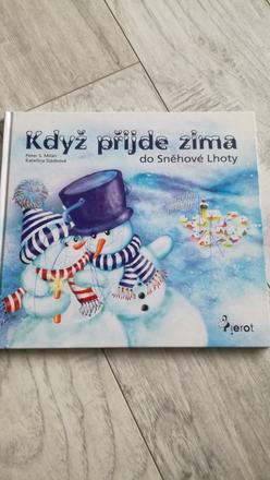 Kniha když přijde zima do sněhové lhoty,