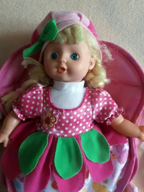 Panenka v nosítku, 32cm,