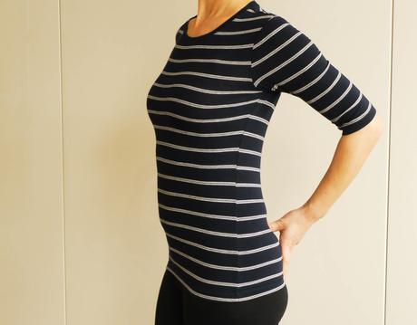 Tmave modre triko h&m vel. xs, h&m,xs