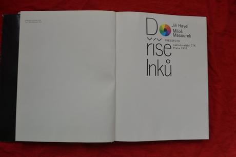 Kniha do říše inků,r.1976,