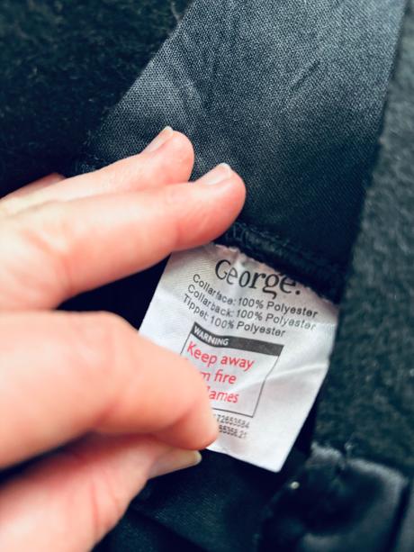 An10/ plášť s límcem - v.one size, 