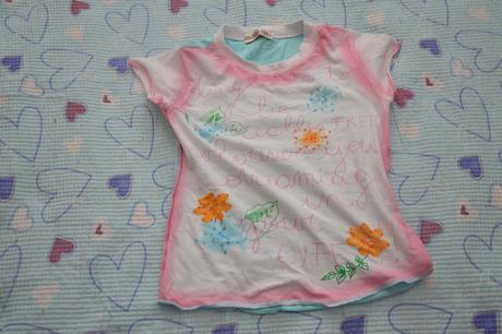 122 128 tričko s korálky, 128