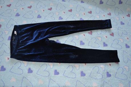 Sametové legíny legínky s třpytkami, reserved,122