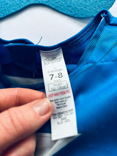 An10/ kostým capitán america - v.7/8 let,