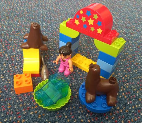 Lego duplo 10503 - cirkusové představení., 