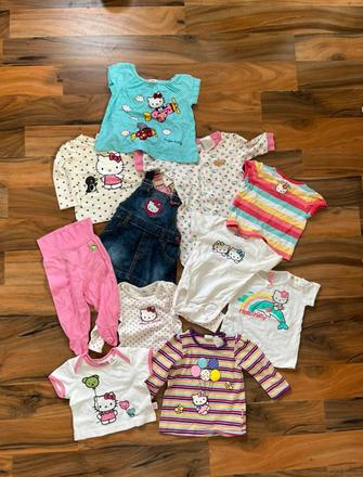 Velký set hello kitty 0-6 m, 50–62