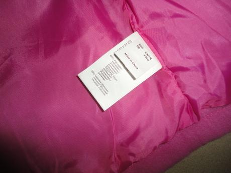 Krásný flaušový kabát bpc, vel. 104/110, 110