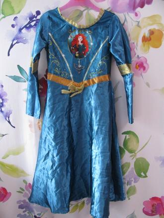 Kostým-šaty princezna rebelka, merida, 