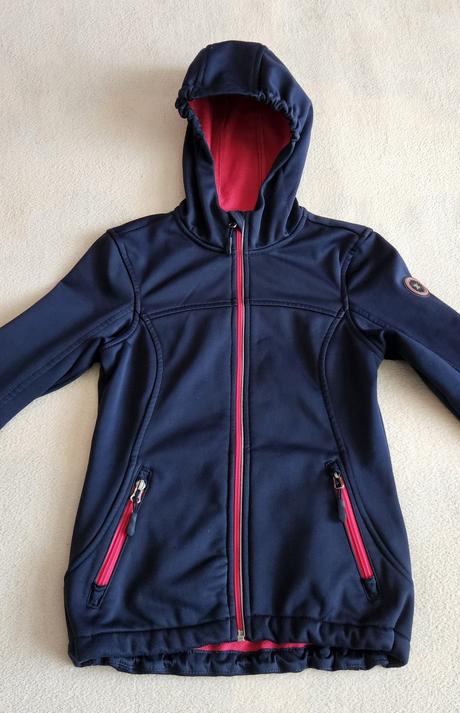 Dívčí softsheelová bunda, 152, active touch kids, active,152