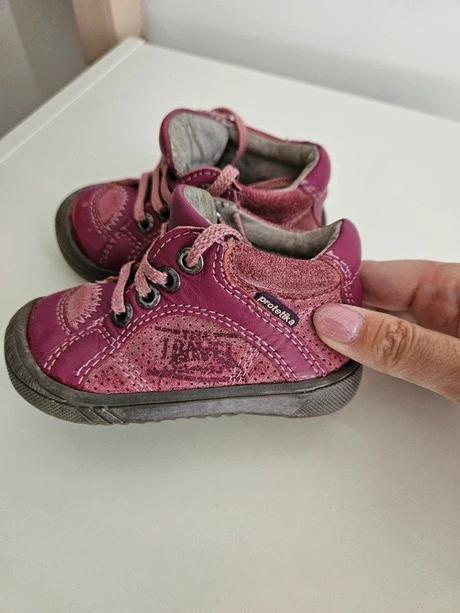 Kožené boty protetika, vel. 19, stélka 12 cm, protetika,19