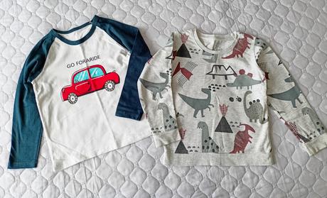 2x tričko pro chlapce, vel.122, 122