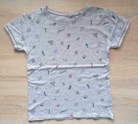 Šedé tričko next vel 146, next,146