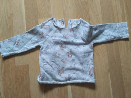 Zvířátková mikina, next,86