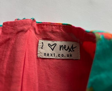 Ob/ šaty zelené zn. next - v.2/3 roky, next,98