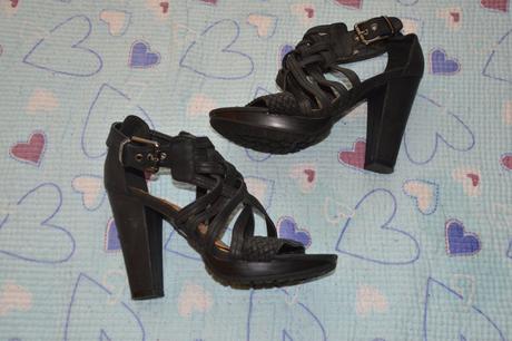 Černé boty na vysokém podpatku, 36