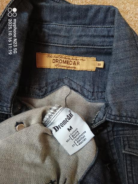 Šaty riflové zn."dromedar" vel."m", dromedar,m