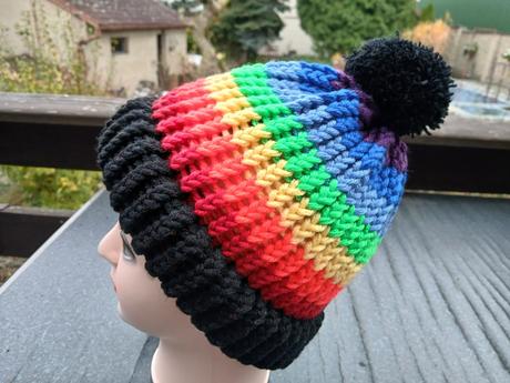 Pletený kulich dvojitý lem (různé barvy), 34 - xxxl