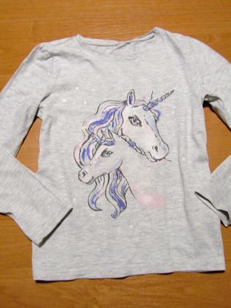 Bavlněné triko vel 122-128, 128