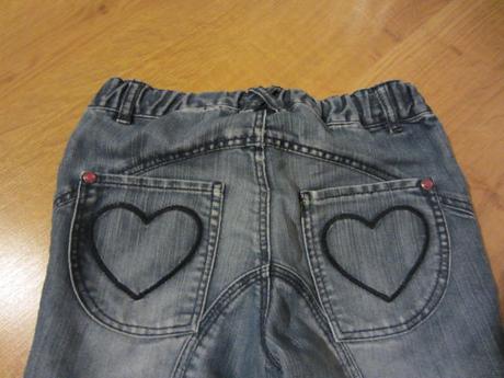 Srdíčkové džíny, rifle detroit, lindex,110