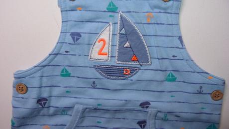 Bavlněné kraťasy s lodičkami, nutmeg,62