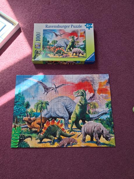 Puzzle dinosauři,
