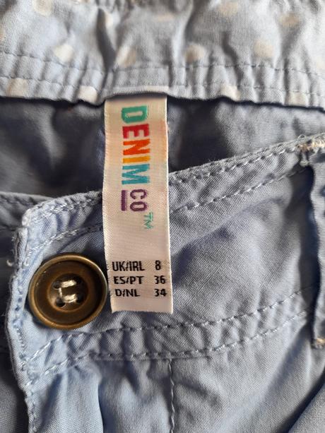Dámské plátěné kraťasy zn. denim, vel. 36, denim co,36