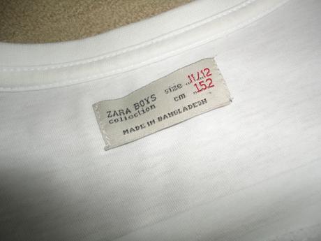 Jako nové triko zara, vel. 152 (11-12 let), zara,152