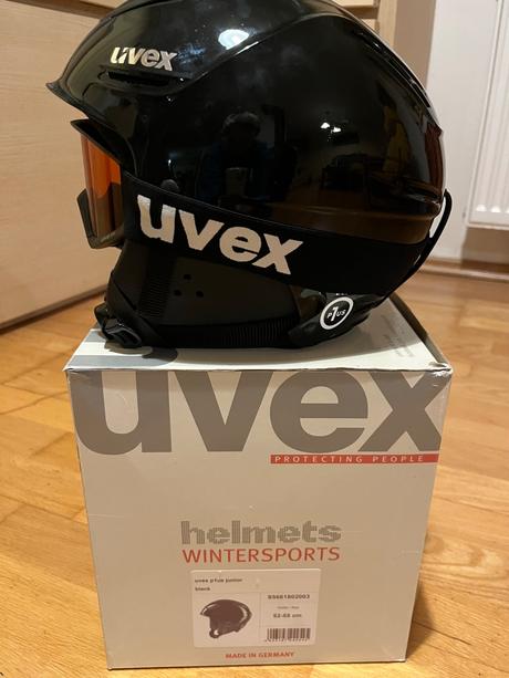 Dětská/juniorská lyžařská helma uvex 52-55cm, uvex