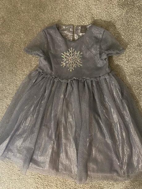 Nové šaty frozen, elsa, little angel®,104 / 110 / 116