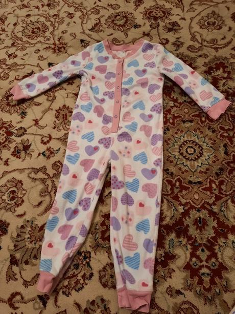 Srdíčkový teplý overal, george,98