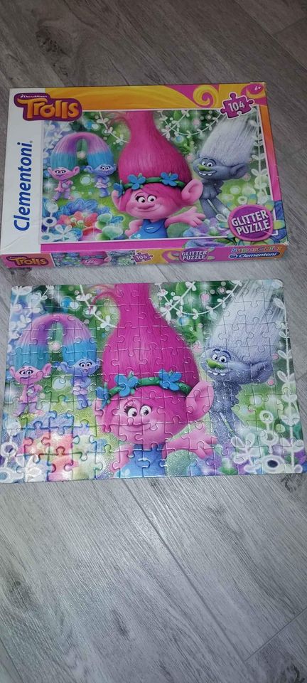 Trpytkove puzzle clementoni trollove,