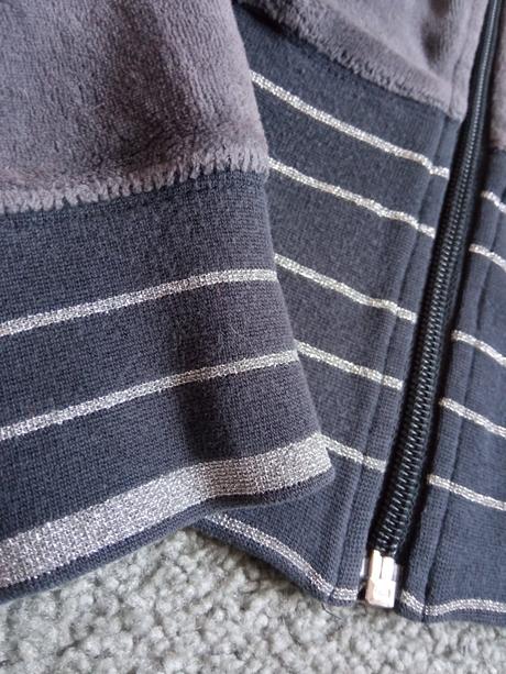 Sametová mikina, xl