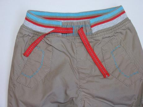 J760 podšité plátěné kalhoty vel. 68, marks & spencer,68