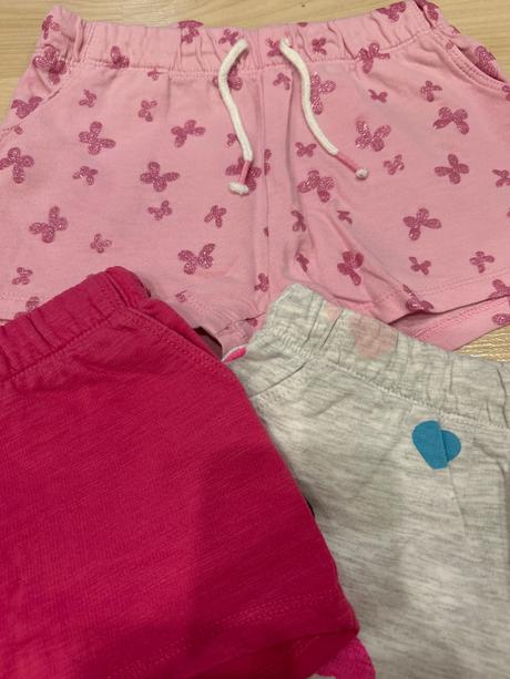 Šortky - 3 ks, h&m,116