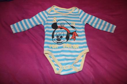Dětské body mickey mouse vel. 68 - 74, disney,68
