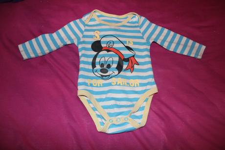 Dětské body mickey mouse vel. 68 - 74, disney,68