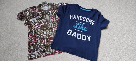 Set bavlněných triček vel. 110/116, 110