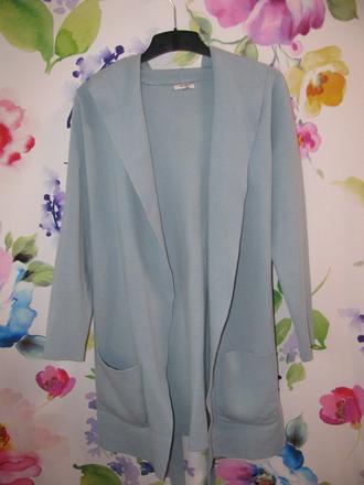 Dámský sv.modrý kardigan s kapucí orsay, orsay,m