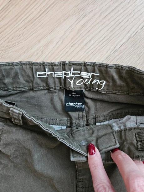 Plátěné kapsáče, vel. 164, chapter young,164