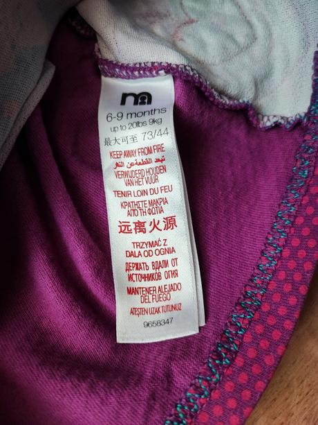 Kojenecké tričko, mothercare,74