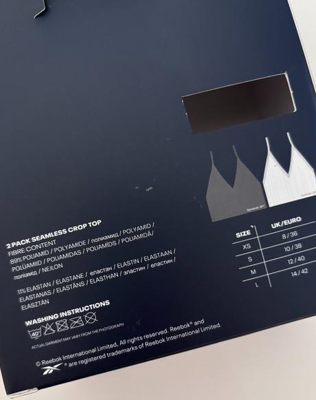 Spodní prádlo reebok, vel. xs, reebok,xs