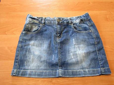Džínová sukýnka zara vel 164, zara,164
