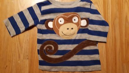 Tričko s opicí, next,68