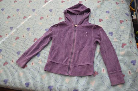 Sametová, plyšová mikina s kapucí, cherokee,122