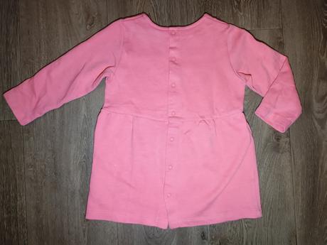 Teplejší lososové šaty lupilu, vel.86/92, lupilu,86