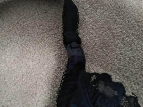 Černá těhotenská a kojící podprsenka, 85,c