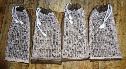 Pytlíky dárkové, na potraviny či skladování 4 ks,